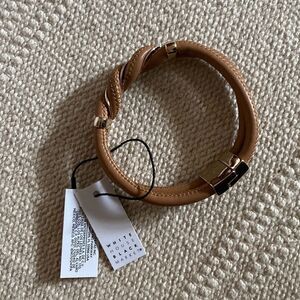 NWT White House Black Market Women’s Twist Bracelet Magnetic Clasp